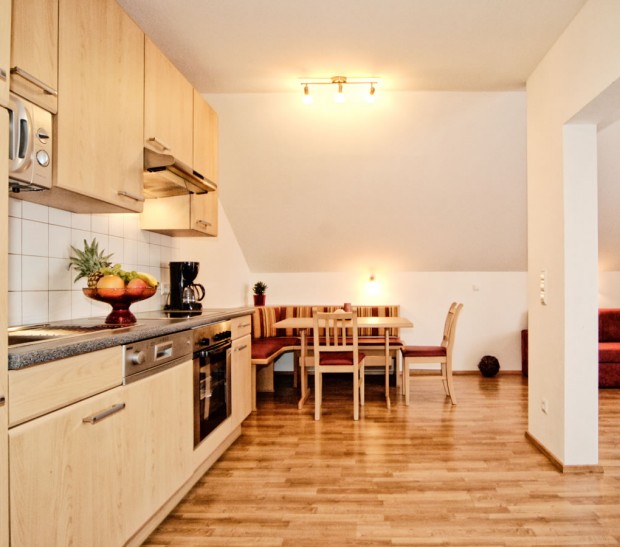 Küche in der Ferienwohnung