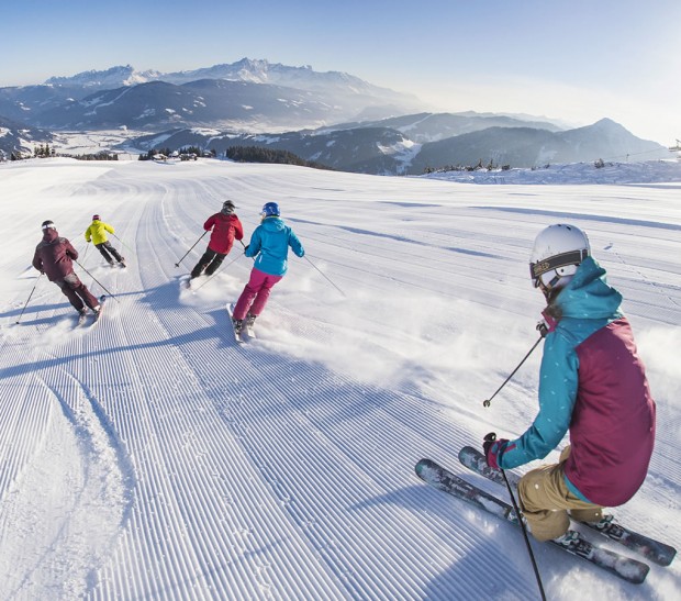 Skifahren im snow space Flachau © Flachau Tourismus