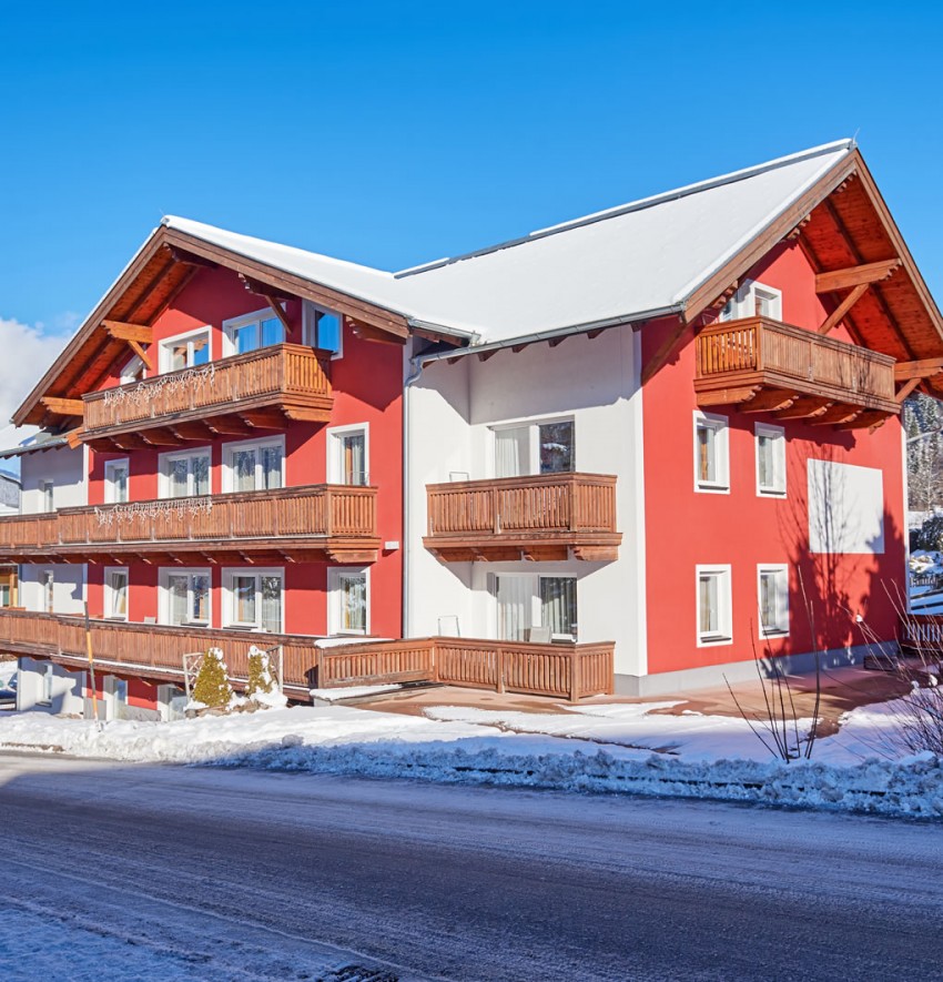 Appartementhaus Happy Flachau im Winter